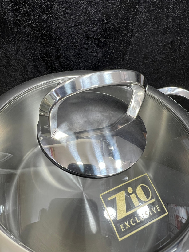 سرویس قابلمه و تابه استیل 10 پارچه بازرگانی زیو مدل ZCS-1320/5S28