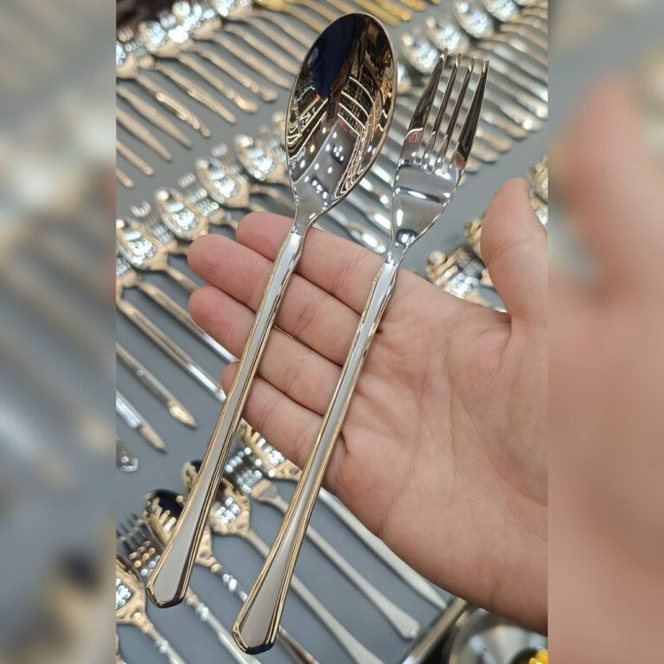 سرویس قاشق چنگال یونیک اصل آلمان 24 نفره 120 پارچه
