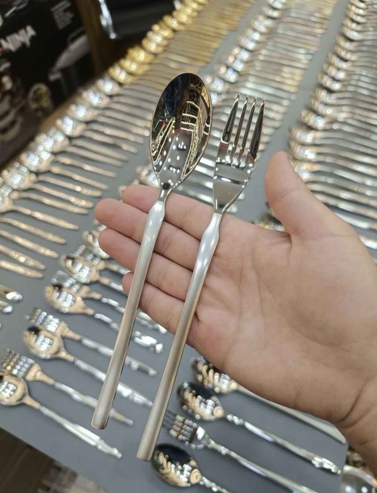 سرویس قاشق چنگال دسته مات ضد خش